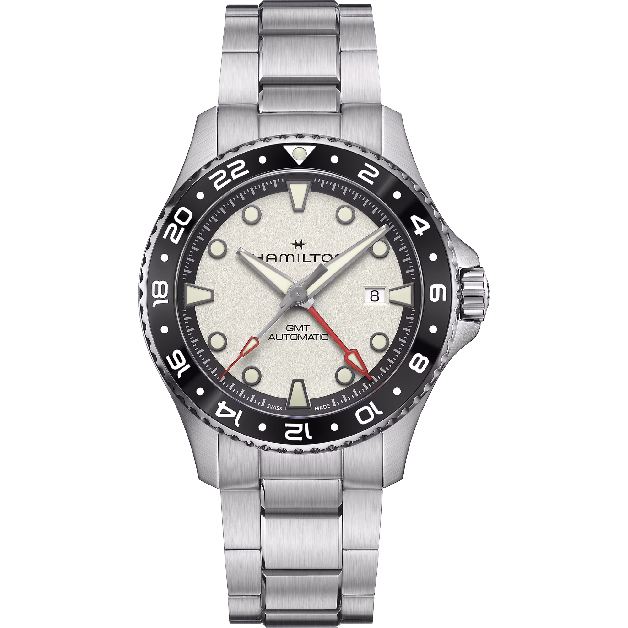 Hamilton KHAKI NAVY SCUBA AUTOMATIC GMT 43MM Herrenuhr H82555150
