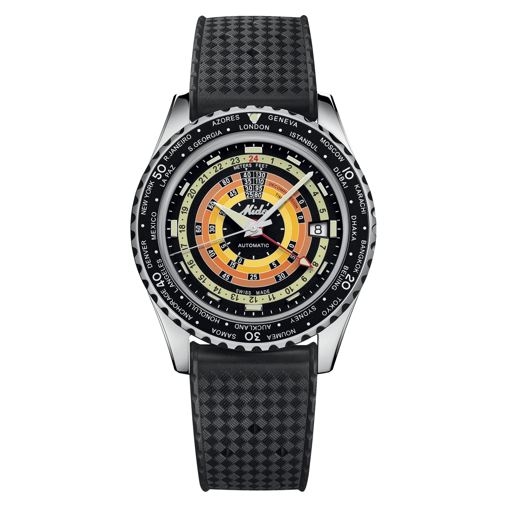 Mido Ocean Star Decompression Worldtimer Herrenuhr M026.829.17.051.00