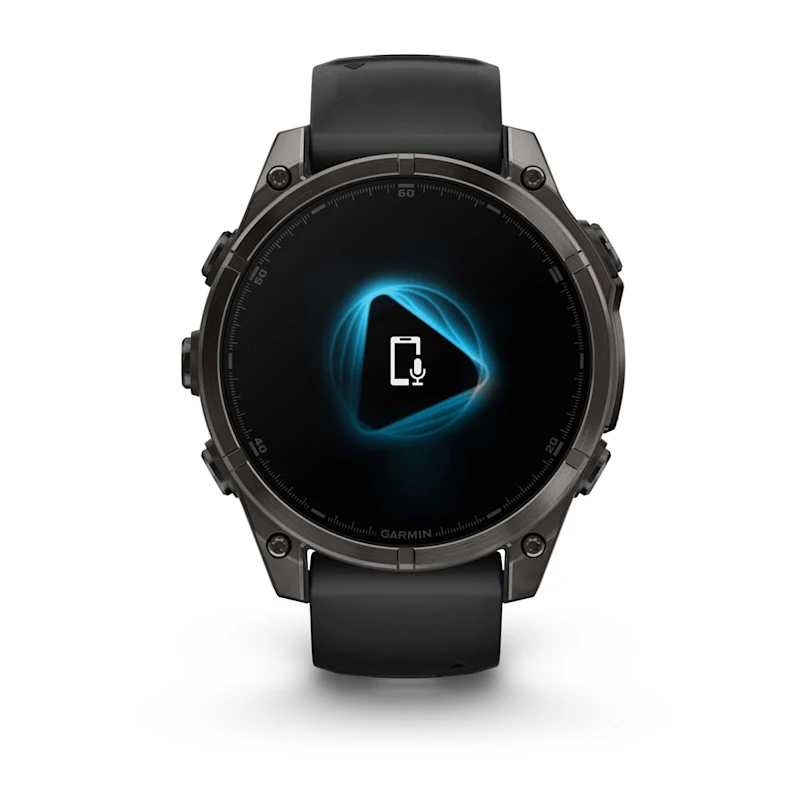 Garmin fēnix® 8 - 47 mm AMOLED Sapphire Schwarz/Carbongrau Titan DLC 010-02904-21