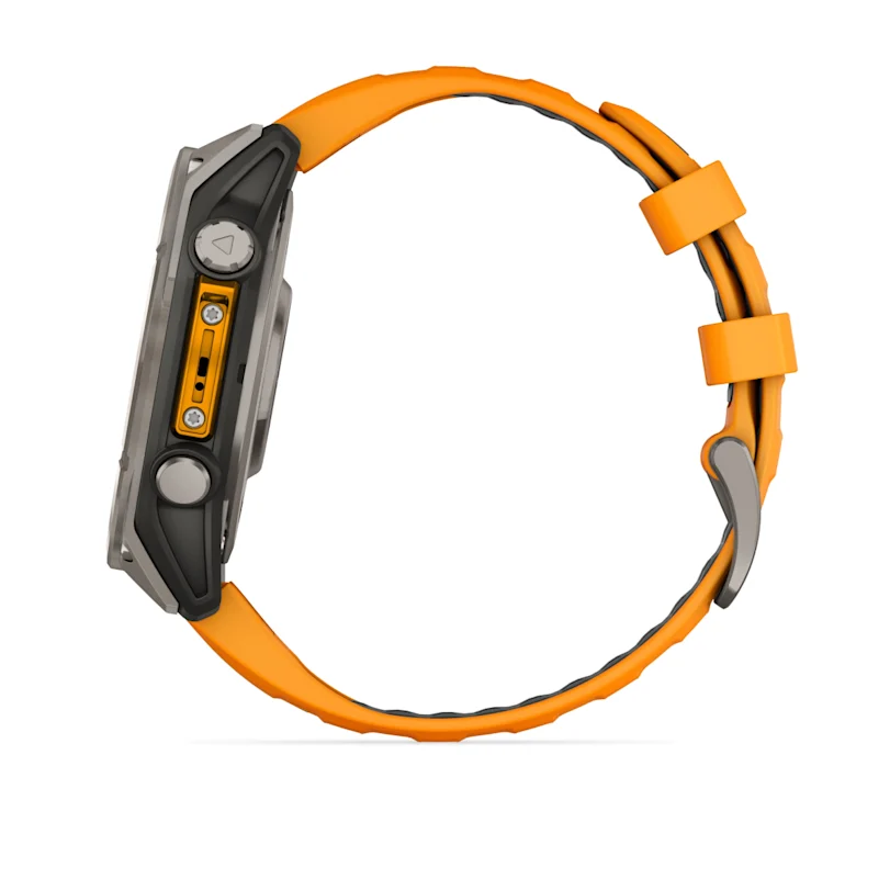 Garmin fēnix® 8 - 47 mm AMOLED Sapphire Graphit/Titanium Titan 010-02904-11