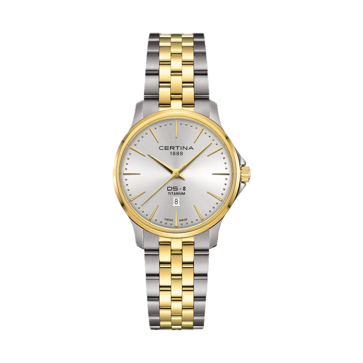 Certina DS-8 Lady 31mm, Quarz, Titan, Silber Damenuhr C045.010.55.031.00