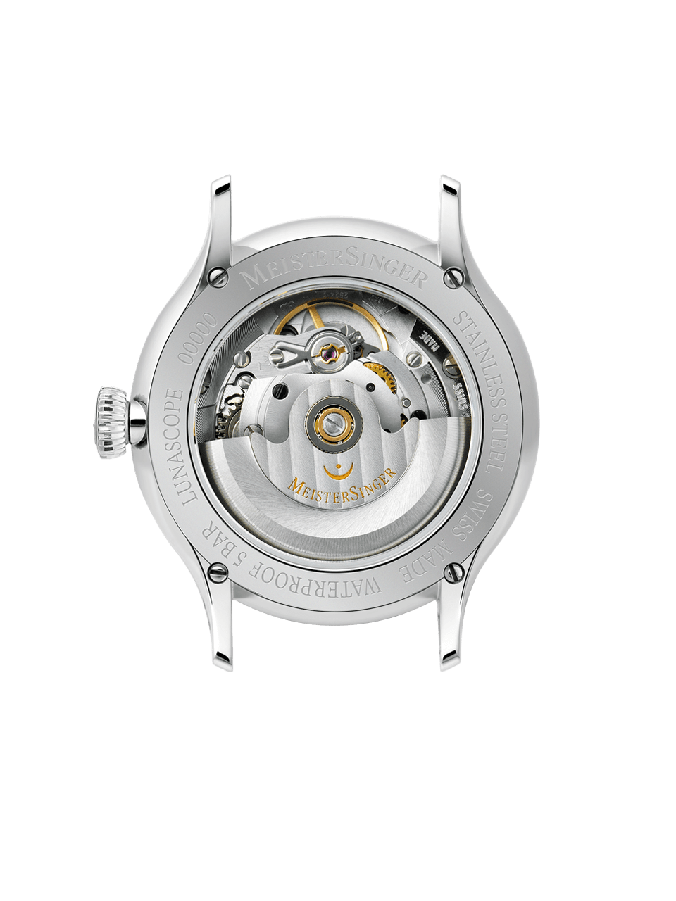 Meister Singer Lunascope Automatik MS Luna Herrenuhr LS908