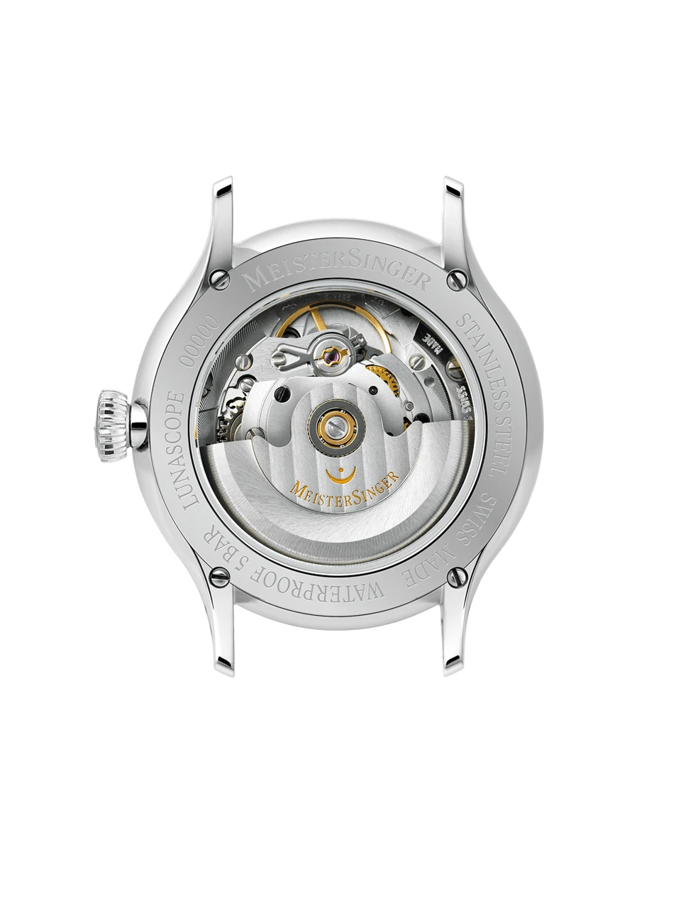 Meister Singer Lunascope Automatik MS Luna Herrenuhr LS908