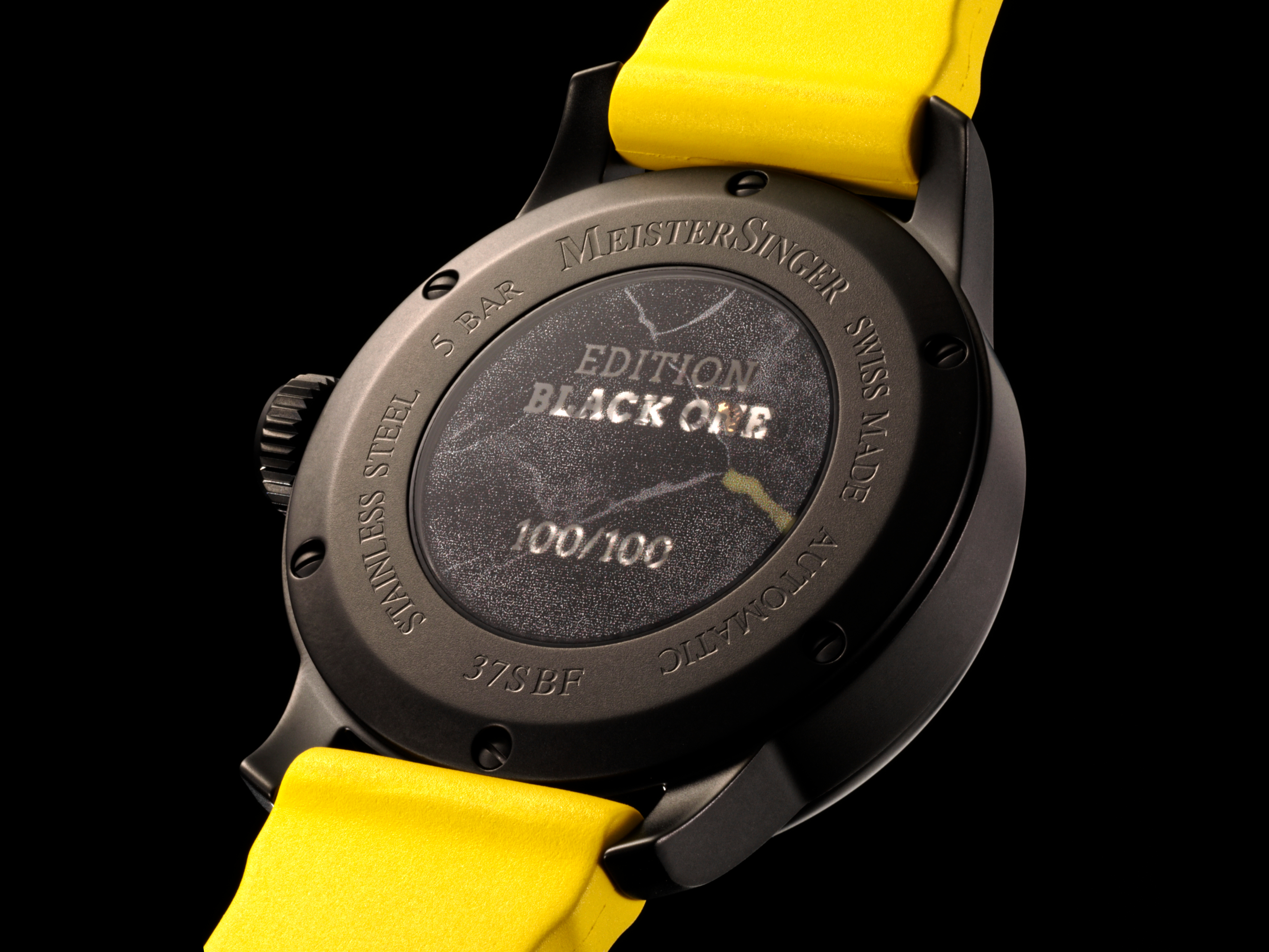Meister Singer Edition Black One Herrenuhr ED-PR-BLACK ONE