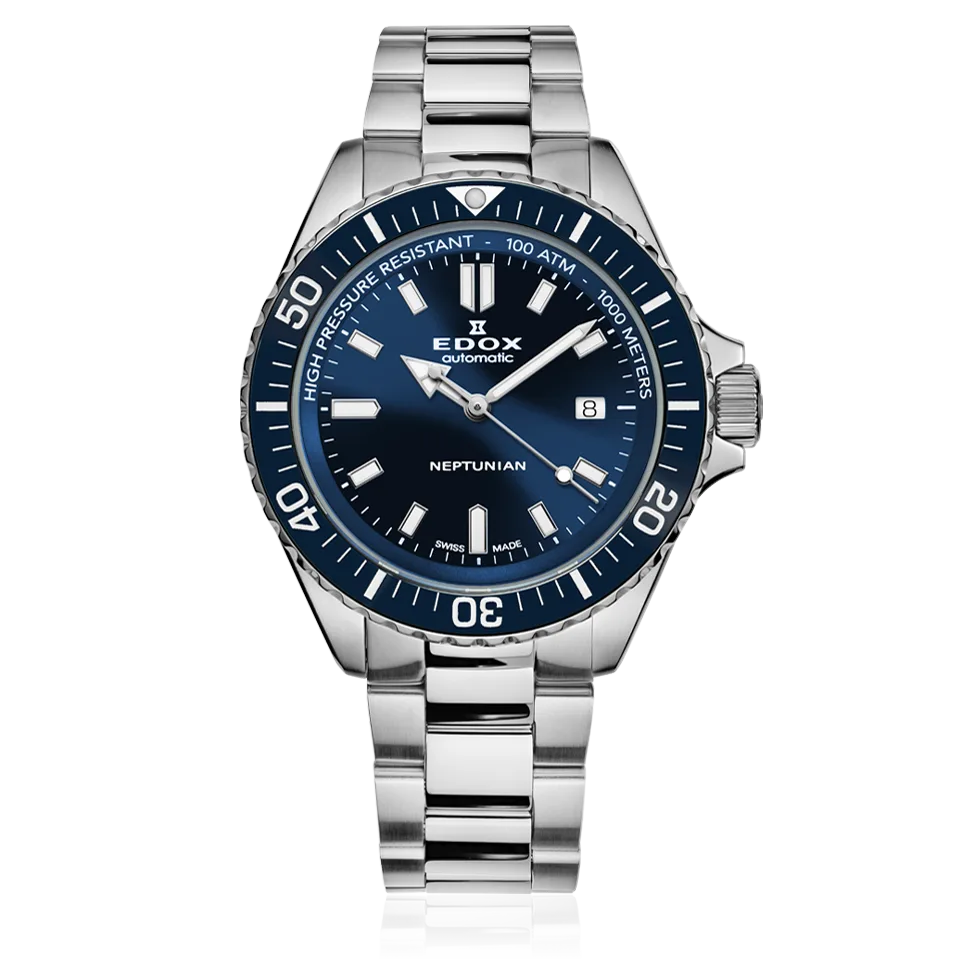 Edox Neptunian Automatic Herrenuhr 80120-3BUM-BUF