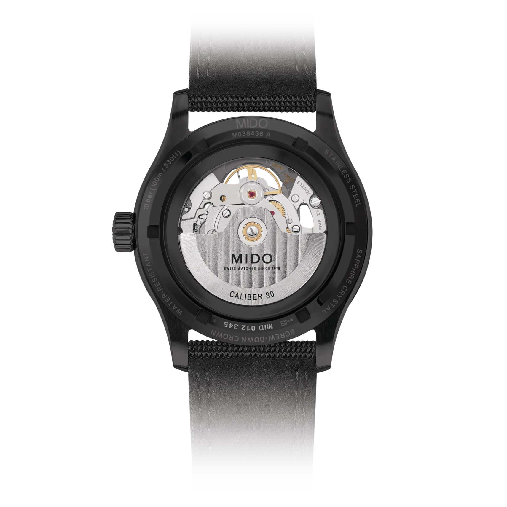 MIDO Multifort Skeleton Vertigo Herrenuhr M038.436.37.051.00