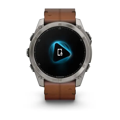 Garmin fēnix® 8 - 51 mm AMOLED Sapphire Graphit/Carbongrau Titan inklusive Ersatzarmband 010-02905-40