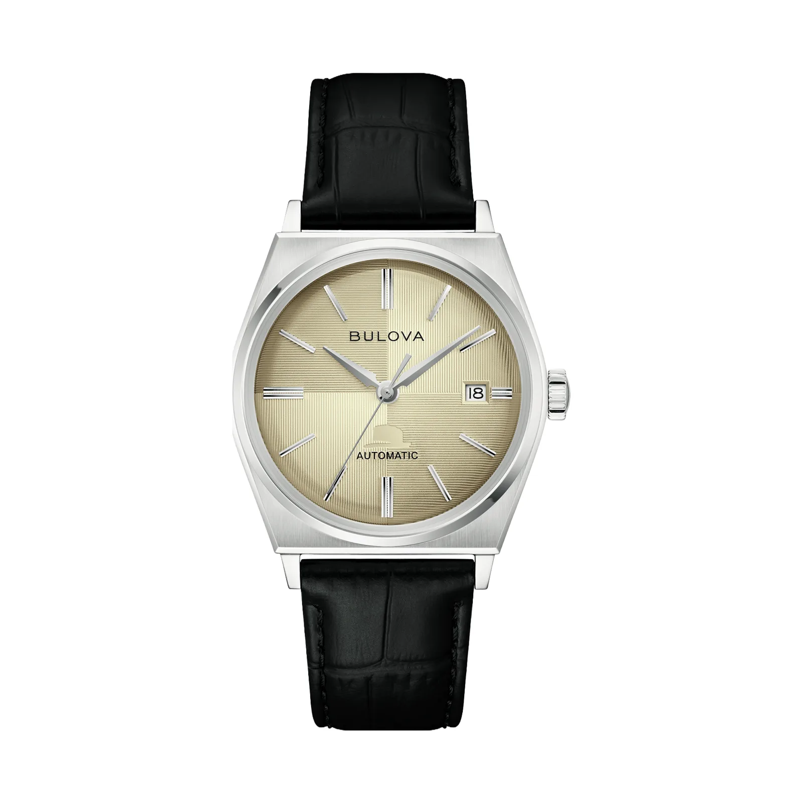 Bulova Sinatra Nothing But The Best Automatik Champagner Herrenuhr 96B483