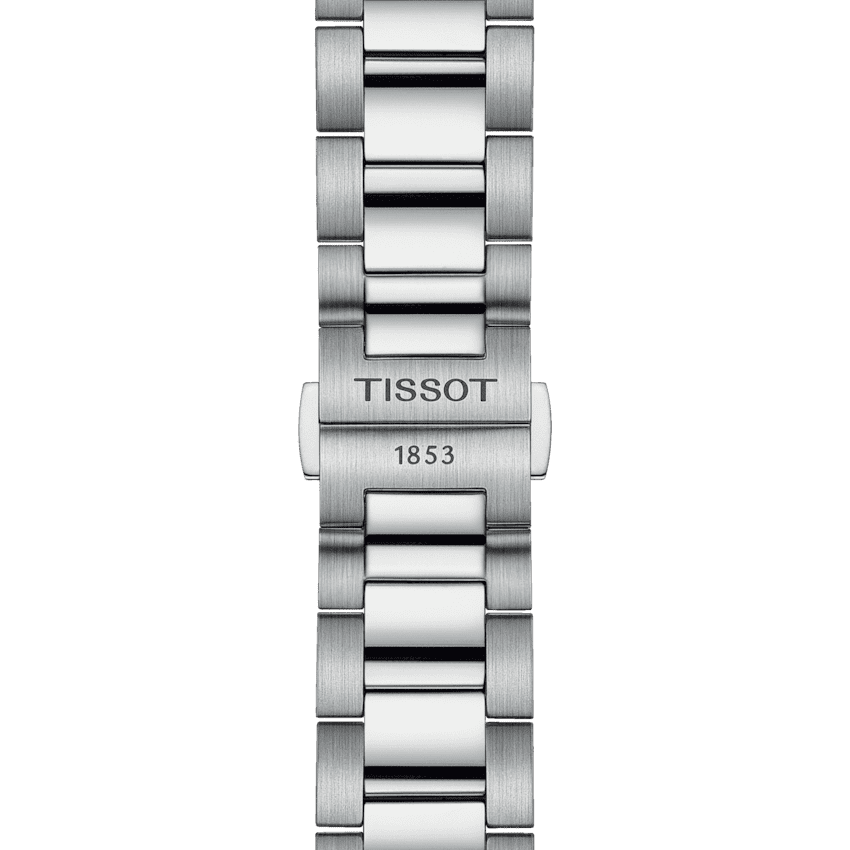 Tissot PR 100 Chronograph Herrenuhr T150.417.11.041.00 Set mit schwarzem Lederband 