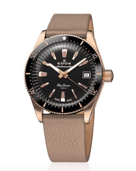 Edox SkyDiver 38 Date Automatic Special Edition Herrenuhr 80131 37RNC NI