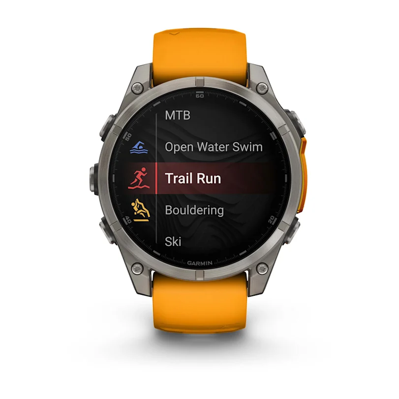 Garmin fēnix® 8 - 47 mm AMOLED Sapphire Graphit/Titanium Titan 010-02904-11