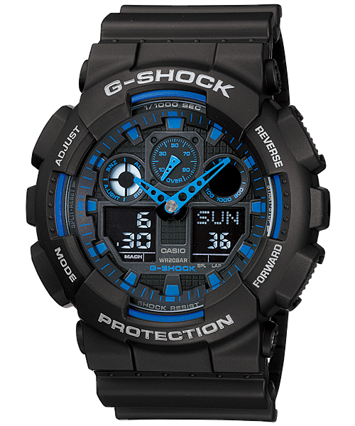 G-SHOCK Classic Herrenuhr GA-100-1A2ER