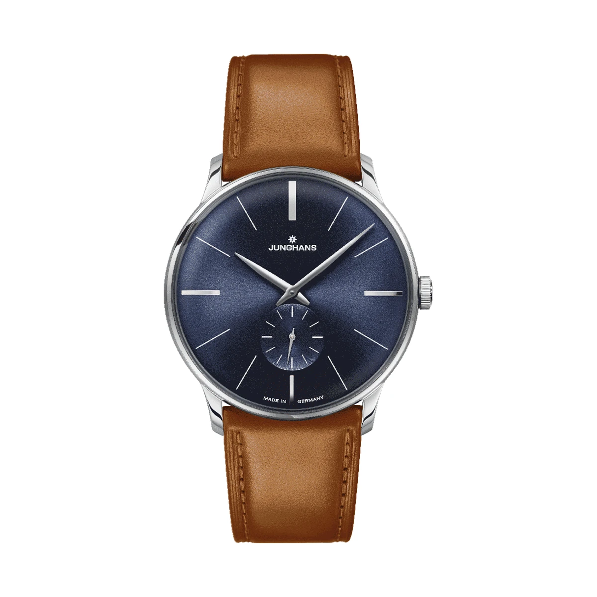 Junghans Meister Handaufzug Saphirglas Herrenuhr 027/3504.02