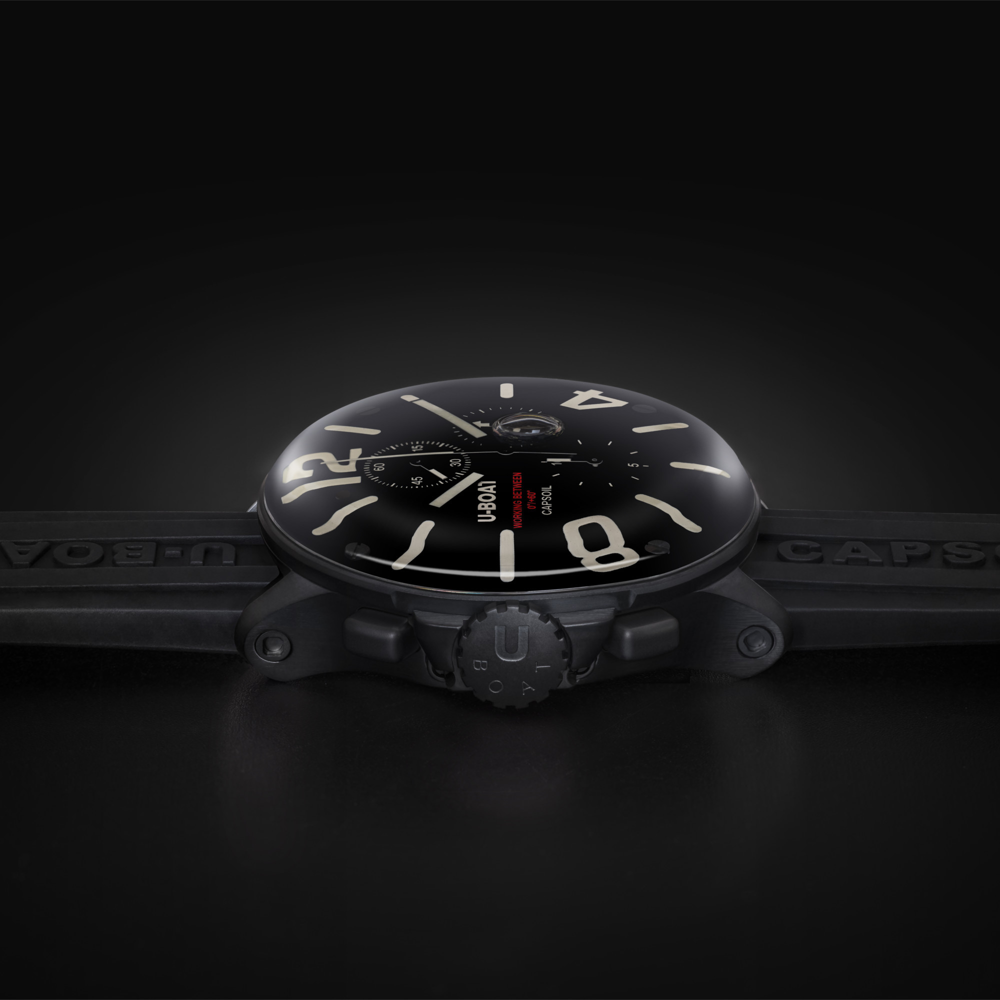 U-Boat Capsoil Chrono DLC Herrenuhr 8109D