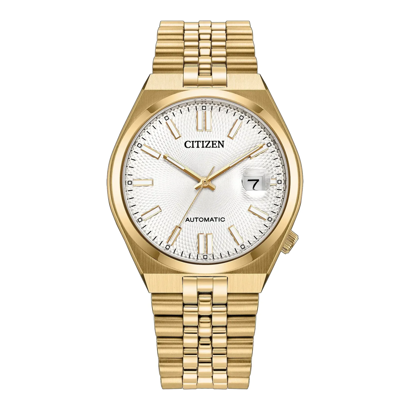 Citizen TSUYOSA 60 Automatik goldfarben ø 37 mm Herrenuhr NK0032-56A