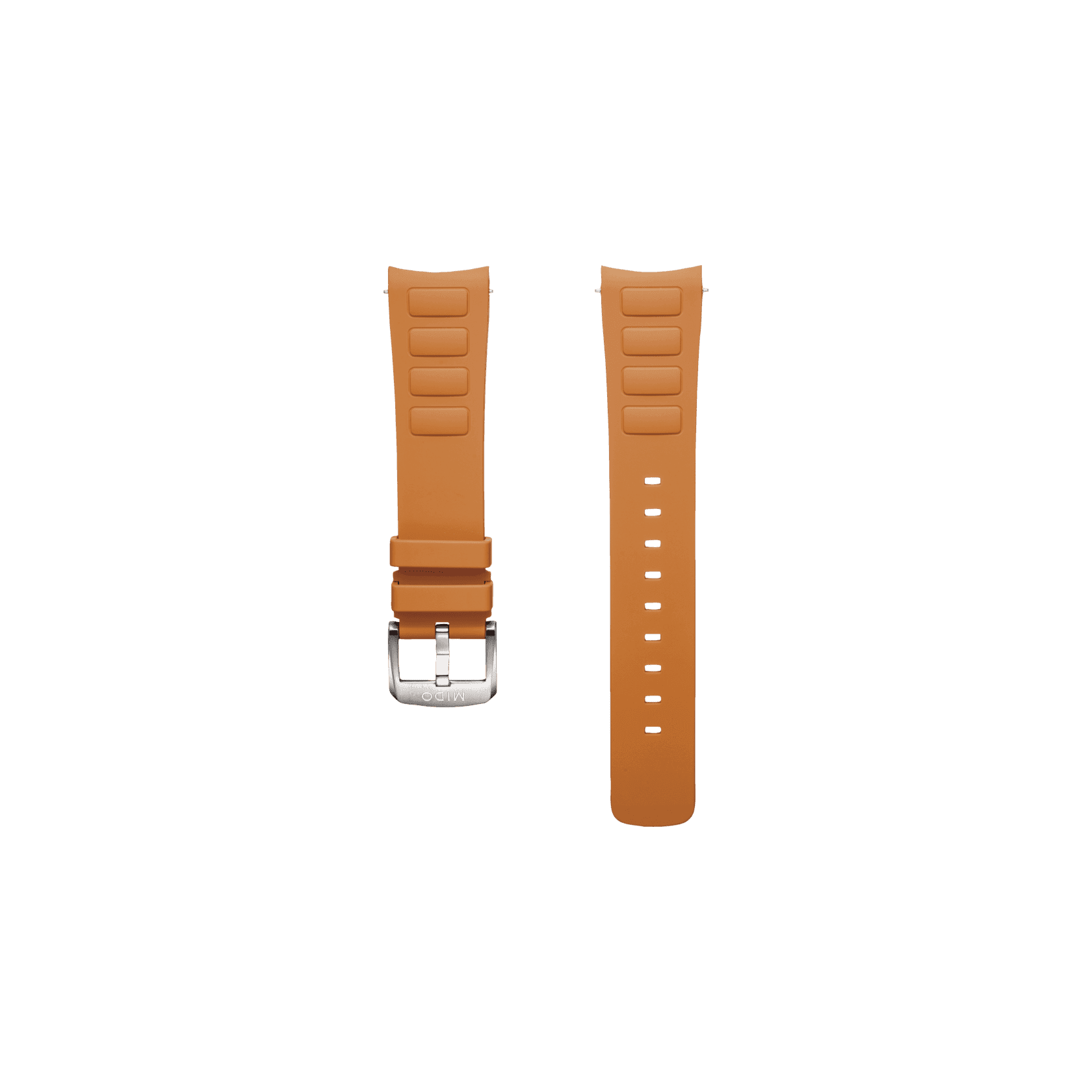 Mido Multifort TV Big Date Herrenuhr M049.526.11.081.00 Set mit orangenem Kautschukarmband