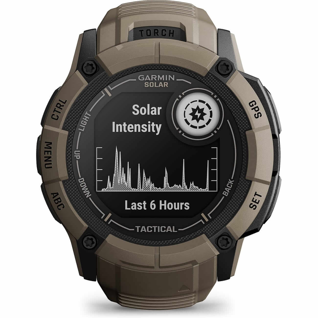 Garmin Instinct 2X Solar - Tactical Edition Olivgruen Herrenuhr 010-02805-02