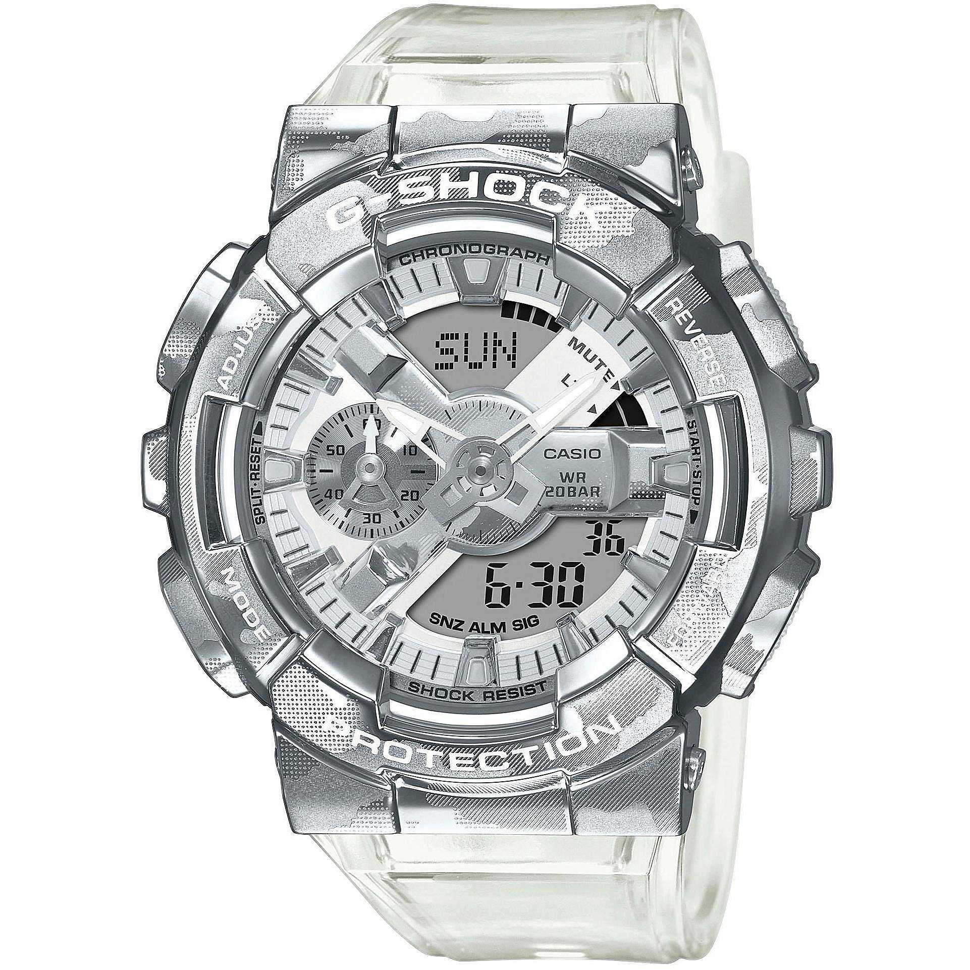 Casio G-Shock Herrenuhr Limited Edition Skeleton Camouflage GM-110SCM-1AER
