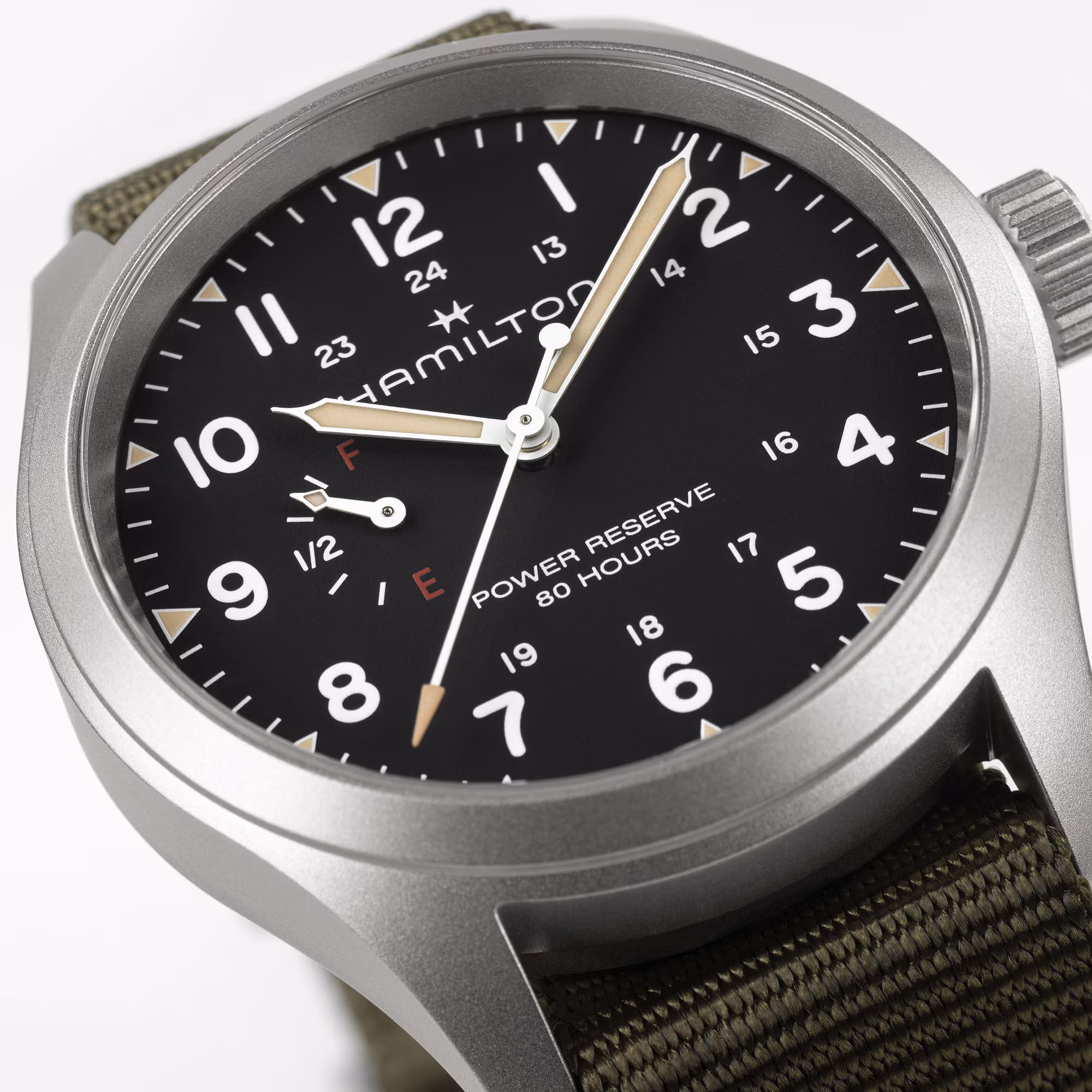 Hamilton KHAKI FIELD MECHANICAL POWER RESERVE 40MM Herrenuhr H69509930