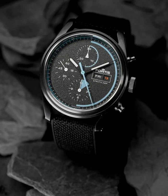 Fortis Stratoliner Gravity Black Herrenuhr F2340018