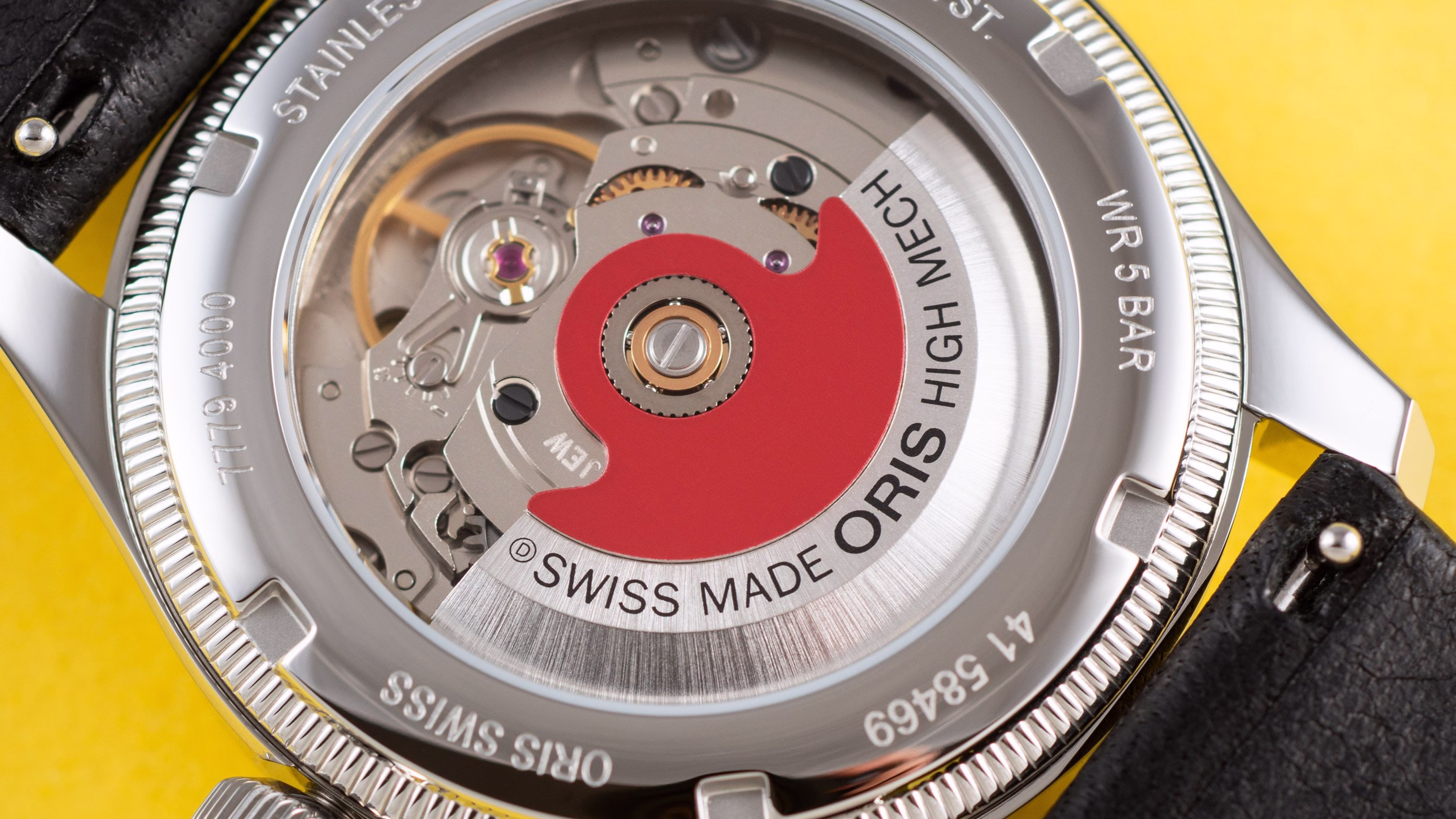 Oris Big Crown Pointer Date Bullseye Schwarz Herrenuhr 01 754 7779 4061-07 5 19 25