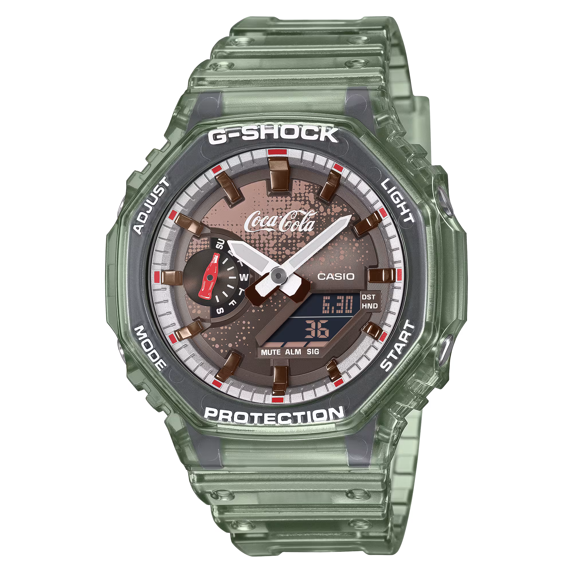 Casio Herrenuhr G-Shock Classic Coca-Cola GA-2100CC-3AER