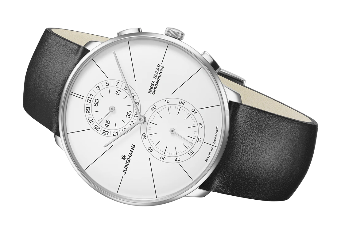 Junghans Meister fein Chronoscope Mega Solar Herrenuhr 59-4200.00