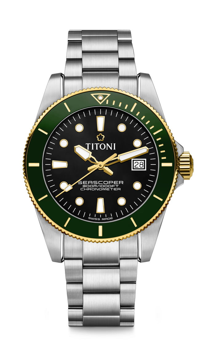 Titoni Seascoper Herrenuhr 83300 SYS-GN-248