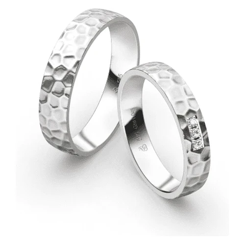 First Individual Love 3D White – Two Trauringpaar Rauschmayer 72-04046 / 73-04046