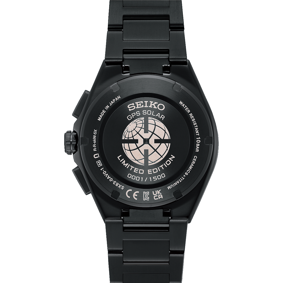 Seiko ASTRON GPS SOLAR DUAL TIME CHRONOGRAPH LIMITED EDITION Herrenuhr SSH187J1