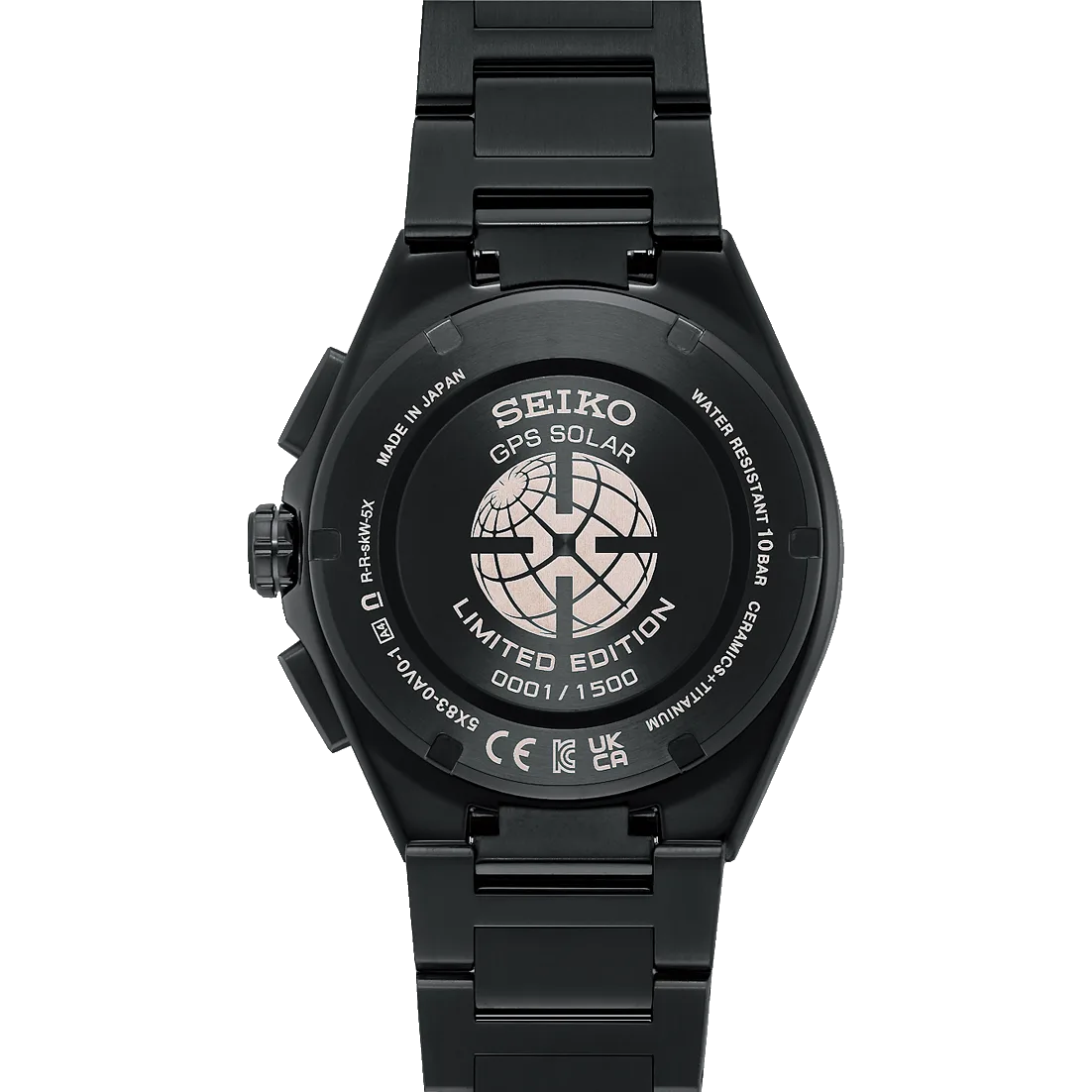 Seiko ASTRON GPS SOLAR DUAL TIME CHRONOGRAPH LIMITED EDITION Herrenuhr SSH187J1