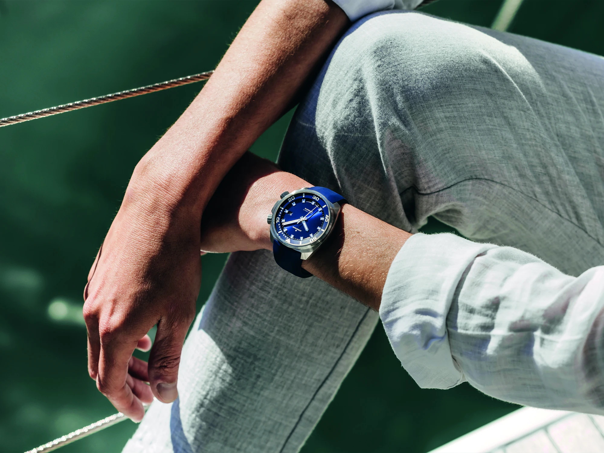 Junghans Aquaris Blue Herrenuhr 27/4660.44