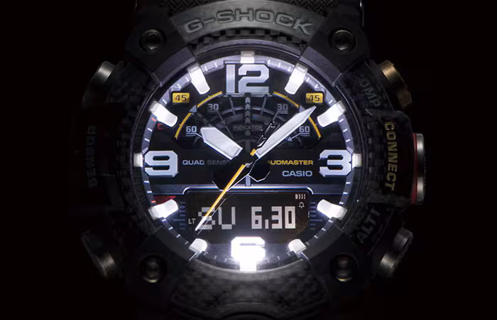 Casio G-Shock Mudmaster Herrenuhr Carbon GG-B100-1A3ER