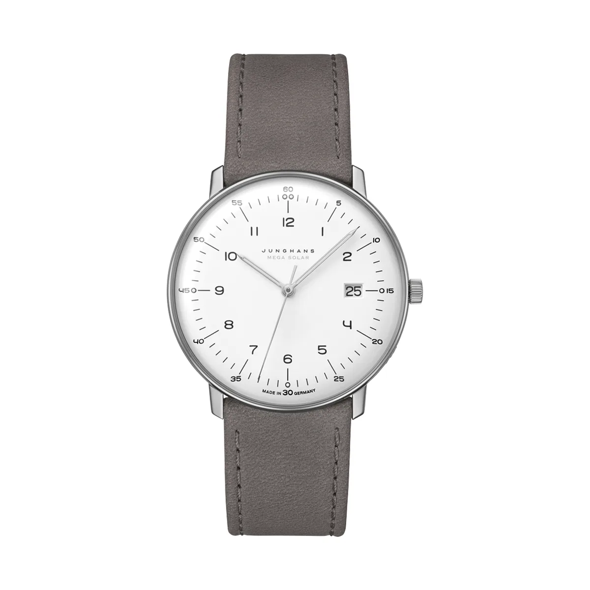 Junghans max bill MEGA Solar Saphirglas Herrenuhr 059/2021.02