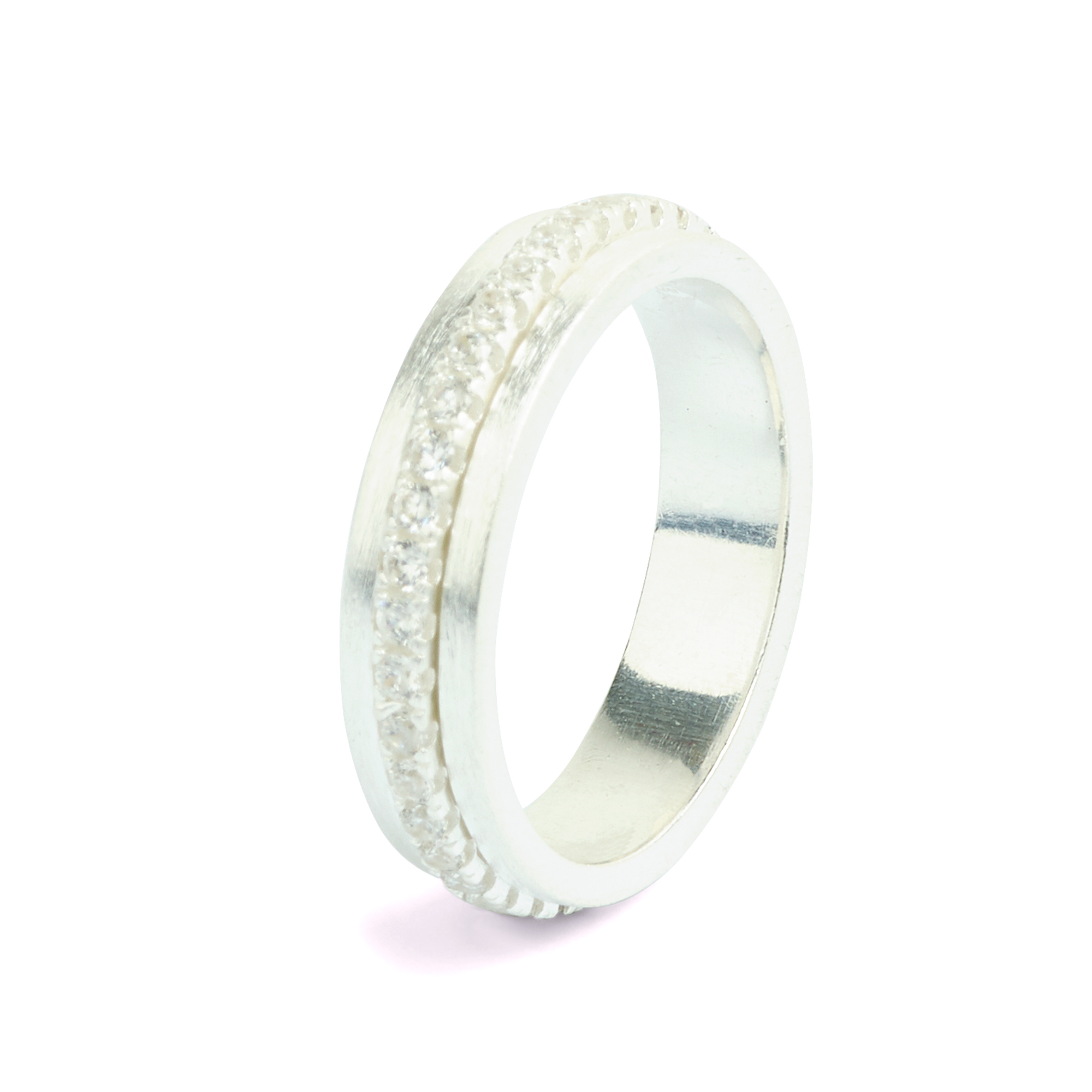 Bernd Wolf Turnaround Ring Zirkonia 925er Sterlingsilber, Gr. 56, 54051154-056