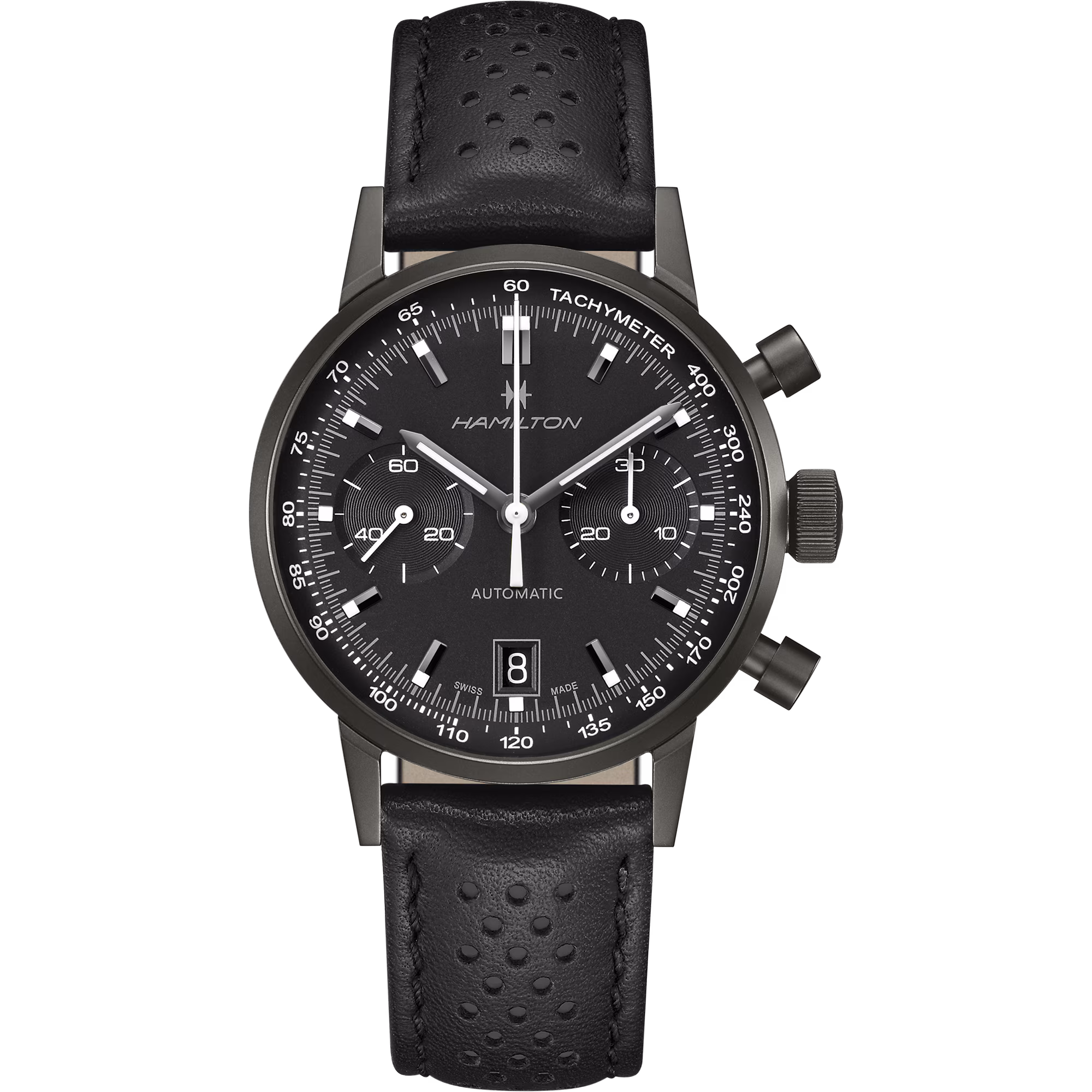 Hamilton Intra-Matic Auto Chrono 40 mm weiß H38446730