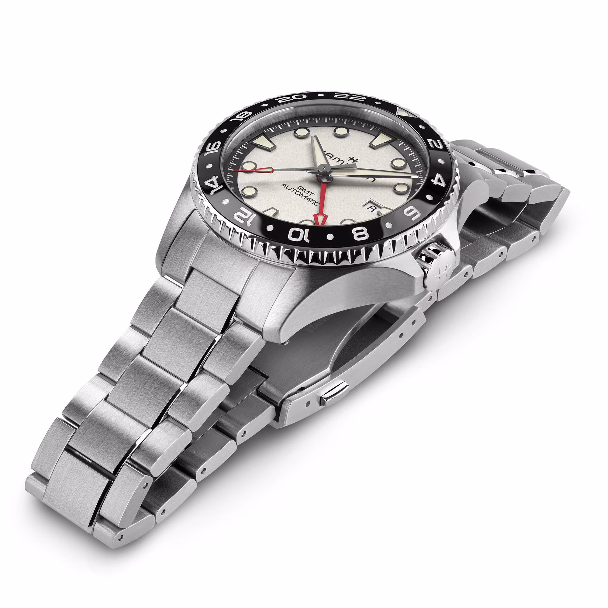 Hamilton KHAKI NAVY SCUBA AUTOMATIC GMT 43MM Herrenuhr H82555150