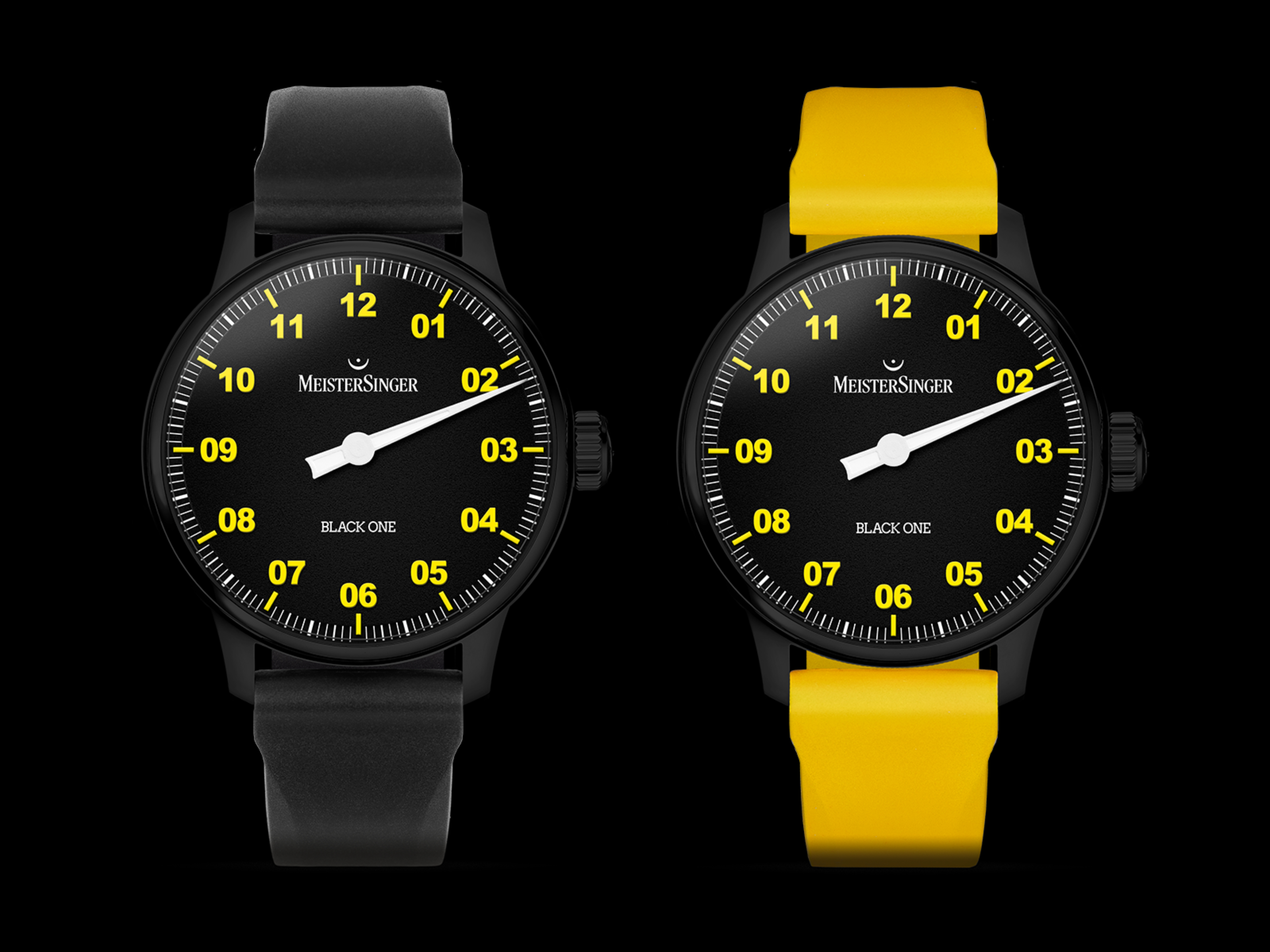 Meister Singer Edition Black One Herrenuhr ED-PR-BLACK ONE