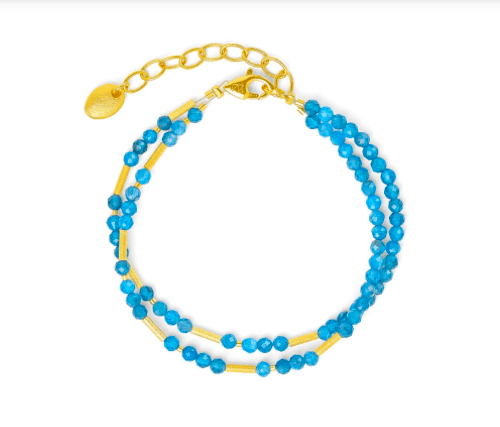 Bernd Wolf Clinna Armschmuck Apatit 17-21cm variabel, 6110002816-V21