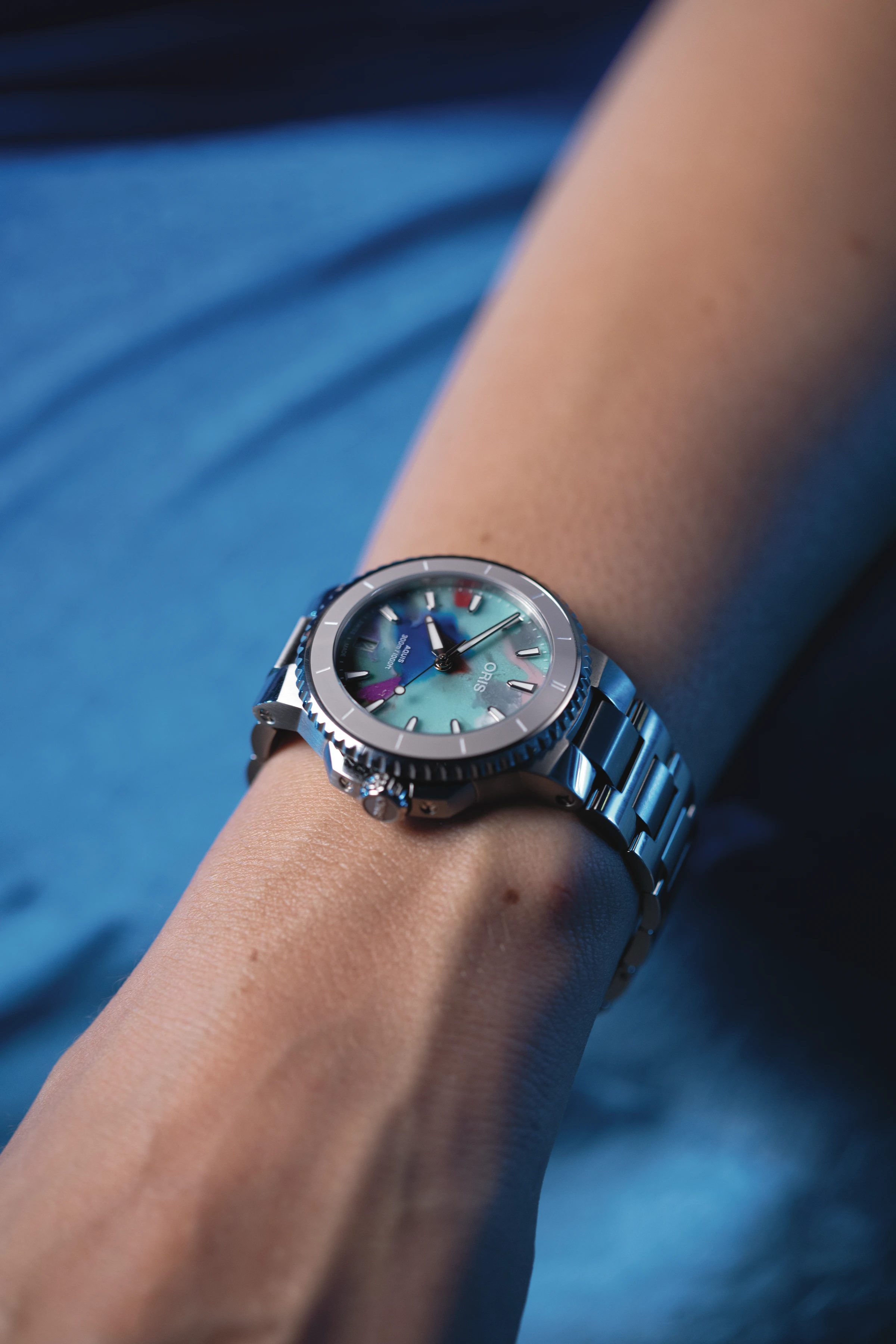 Oris Herrenuhr Aquis 01 733 7792 4150-07 8 19 05P