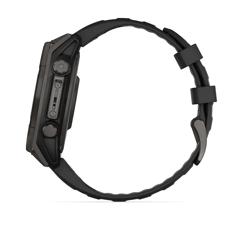 Garmin fēnix® 8 - 47 mm Solar Sapphire Graphit/Carbongrau Titan DLC 010-02906-11