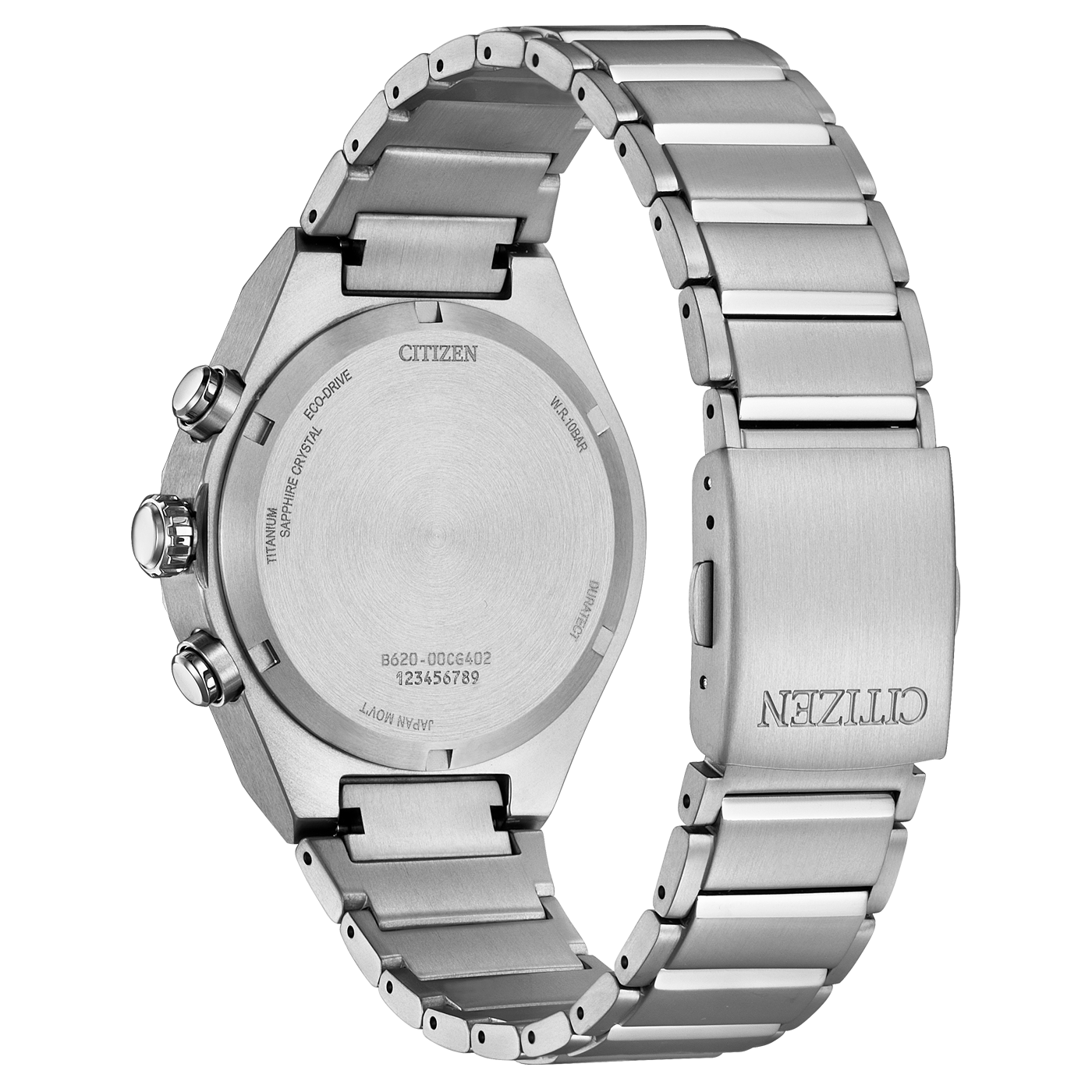 Citizen Zenshin Senkei Super Titanium™ Chronographen mit Eco-Drive Herrenuhr CA4691-59X
