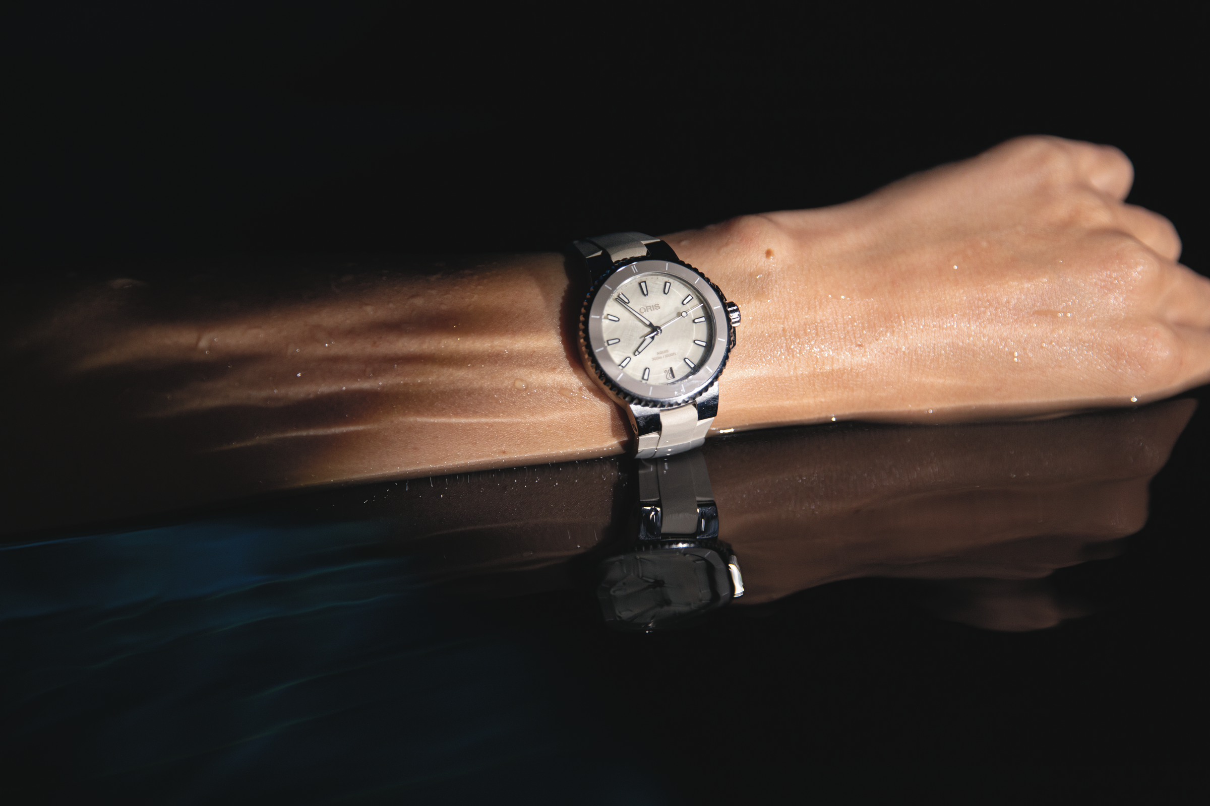 Oris Herrenuhr Aquis 01 733 7792 4151-07 4 19 61FC