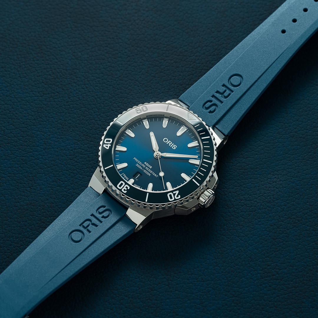 Oris Aquis Date Automatik Herrenuhr , 01 733 7787 4135-07 4 22 35FC