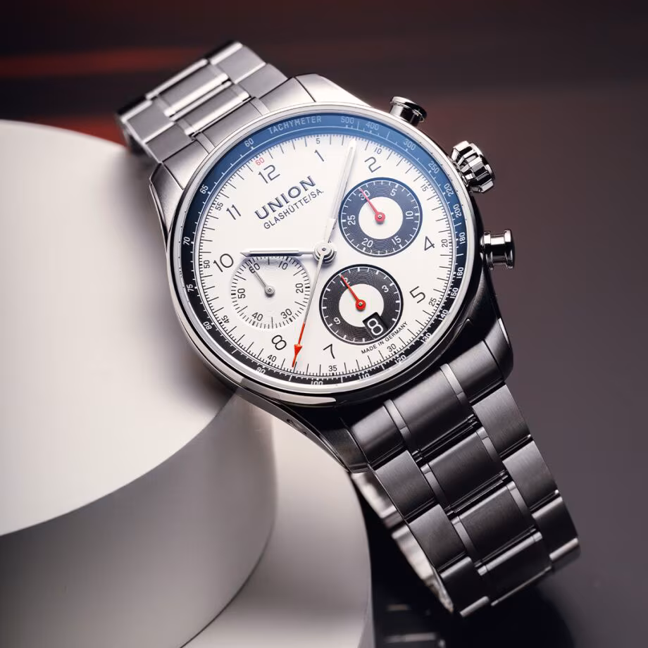 Union Glashütte Belisar Chronograph in 40mm, Automatik Herrenuhr D009.227.11.012.00
