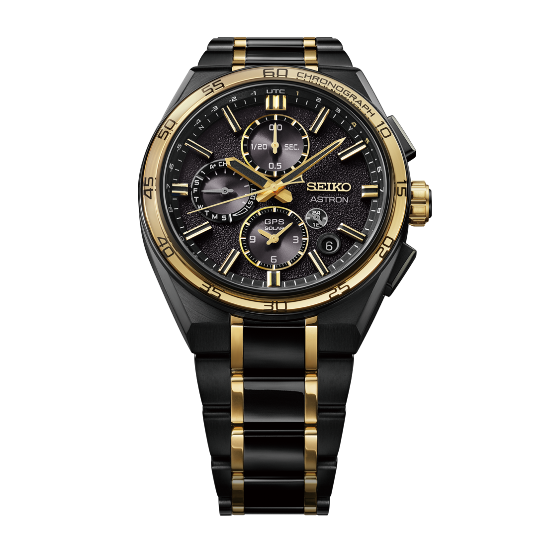 Seiko ASTRON GPS Solar Dual Time Chronograph 145th Anniversary Limited Edition Herrenuhr SSH186J1