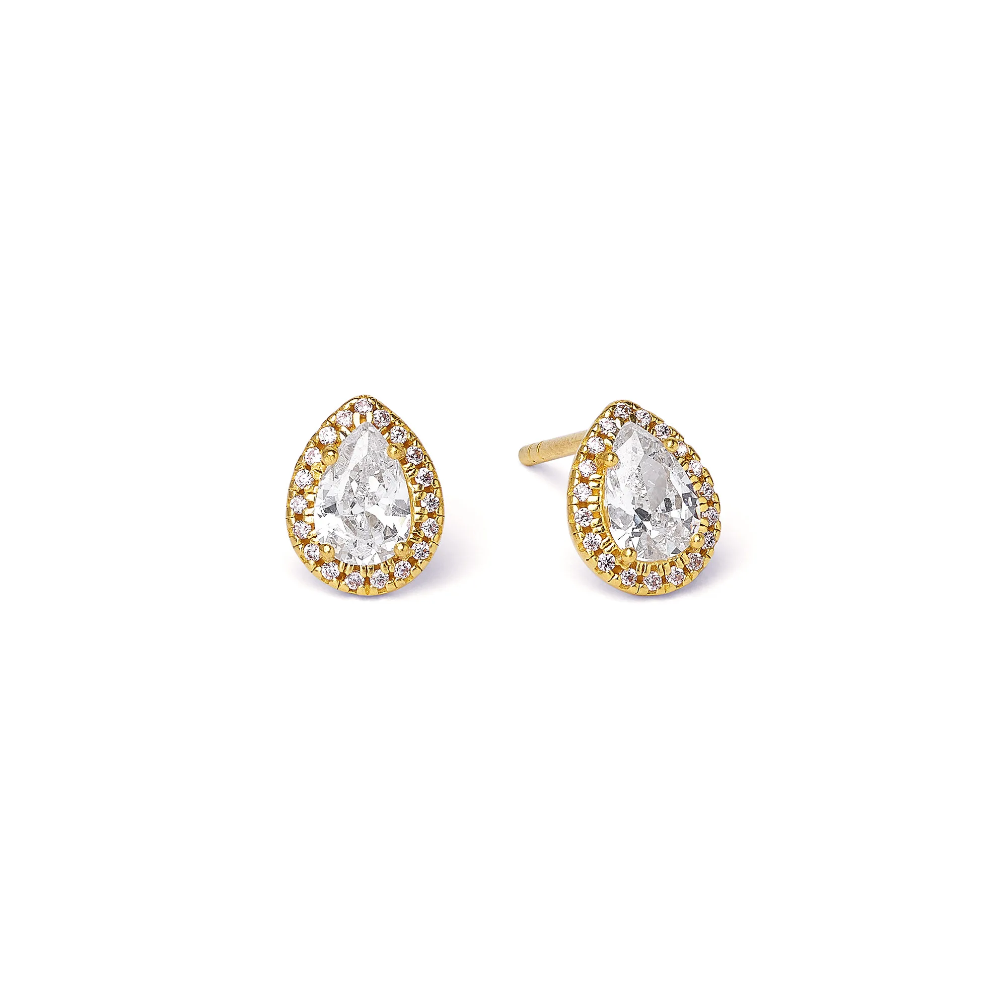 Bernd Wolf Stecker Marie Designlinie Aqua, 9x7mm, Zirkonia