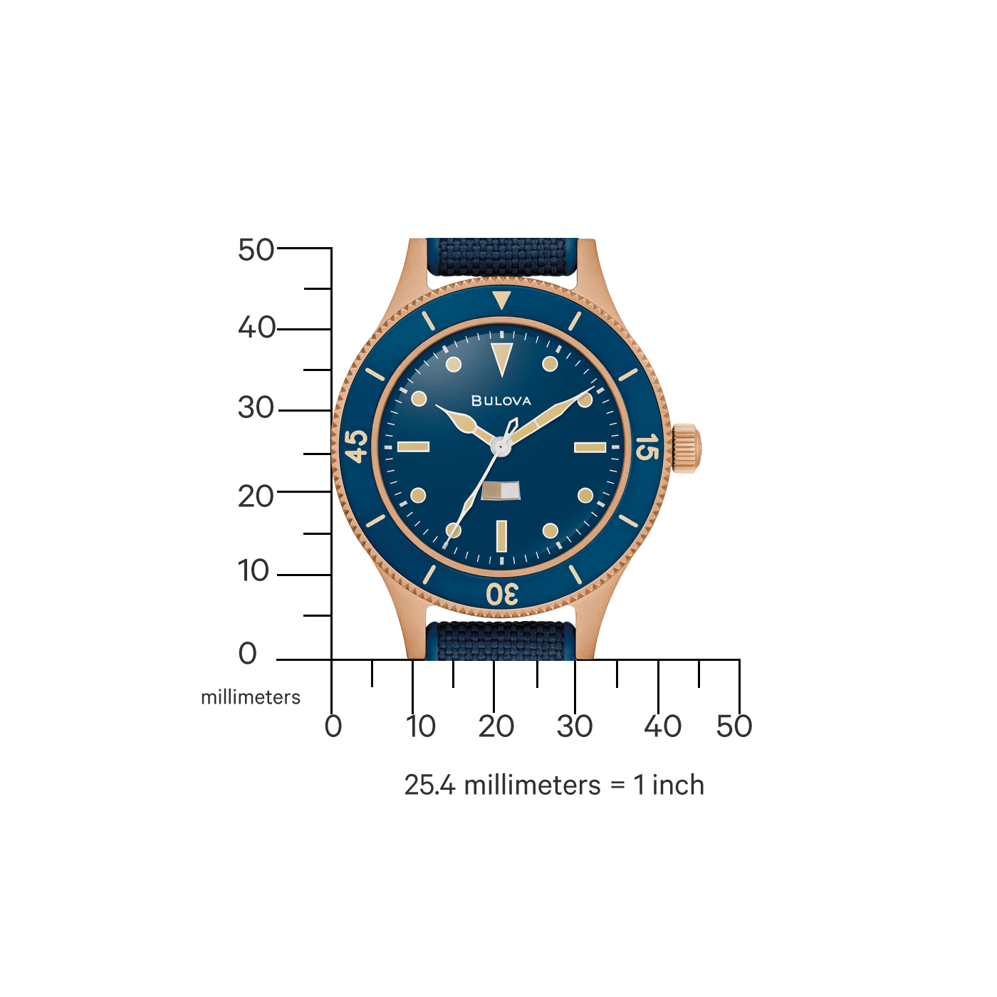 Bulova Automatik Herrenuhr 98A325