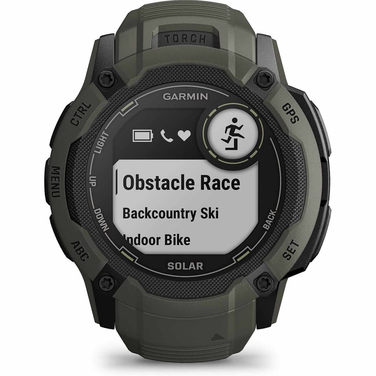 Garmin Instinct 2X Solar Moosgruen Herrenuhr 010-02805-05