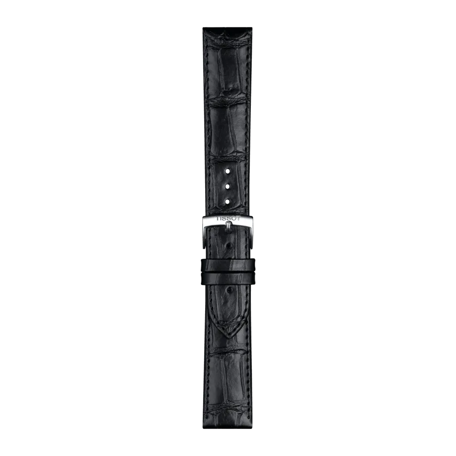 Tissot Ersatzarmband Leder schwarz